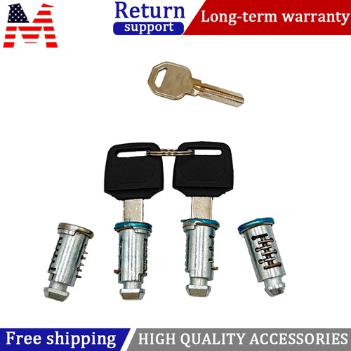 Pack thule compatible lock - 4-pack,
