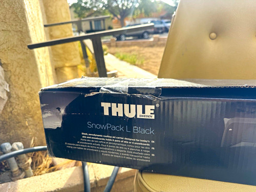 Thule snowpack black roof - snowpack,
